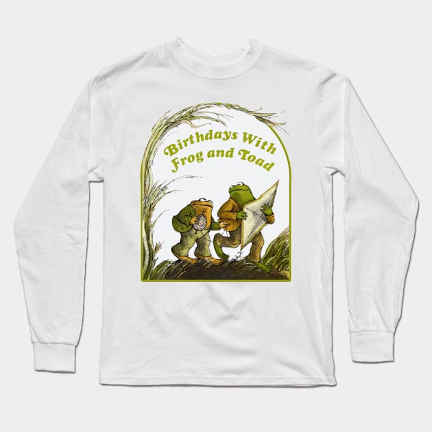 Amphibian Birthday Long Sleeve T-Shirt by TheGreatDawn